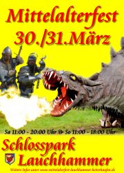 Tickets für 4. Mittelalterfest Schlosspark Lauchhammer am 30.03.2019 - Karten kaufen